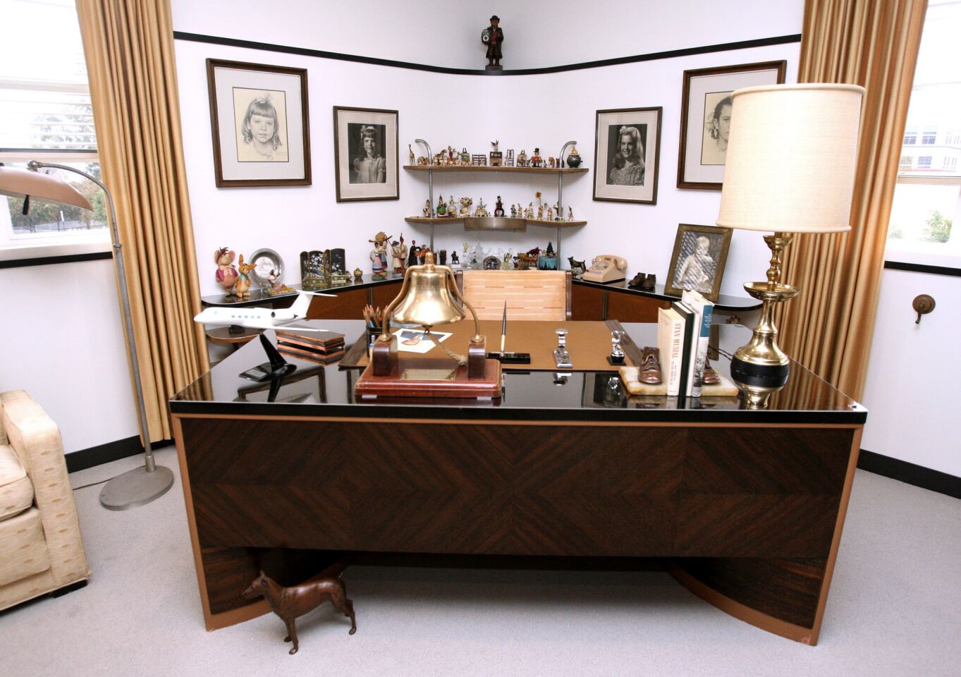 To celebrate the 75th anniversary of the Walt Disney Studios in Burbank, the Walt Disney Archives restored Walt Disney's original office suite, which was shown to members of the media on Tuesday, December 22, 2015. The space is located in the original Animation building and was occupied by Walt Disney from 1940 to 1966, when he passed away at the age of 65 from lung cancer. The permanent exhibit will be opened to Disney employees, cast members and studio visitors and it will be added to tours of the studio lot that gold members of the official fan club, D23, can take.