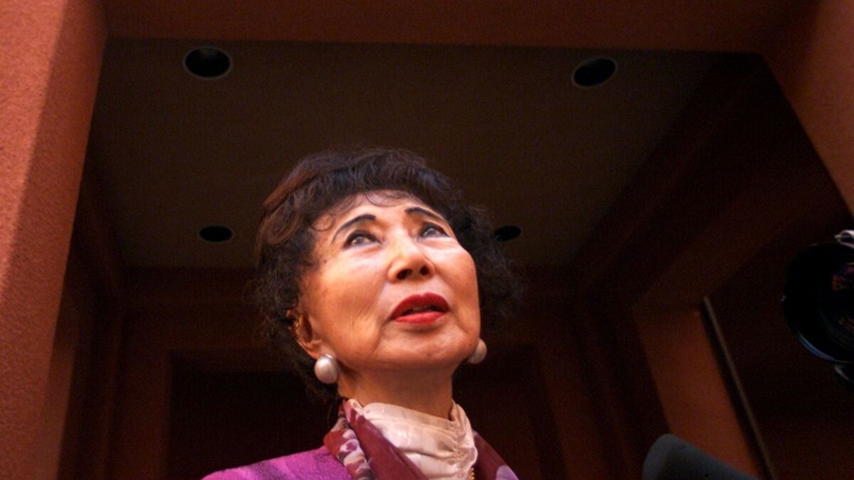 March Fong Eu was the first woman to serve as California secretary of state and the first Chinese American to hold a constitutional office in California.