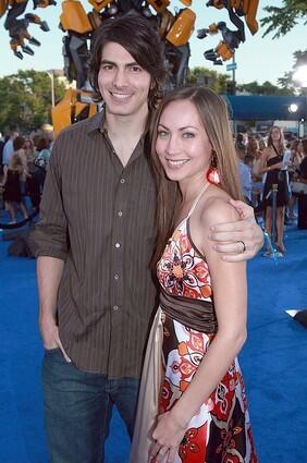 Brandon Routh and actress Courtney Ford