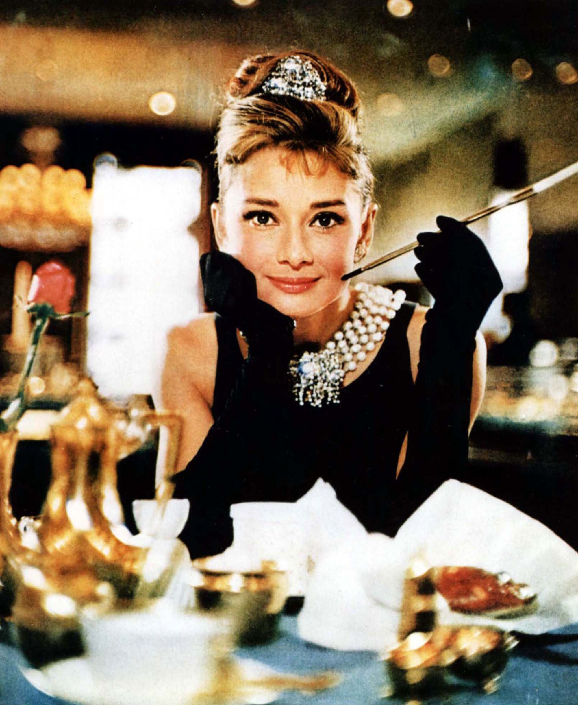 This undated photo shows actress Audrey Hepburn in the 1961 film, "Breakfast at Tiffany's." 