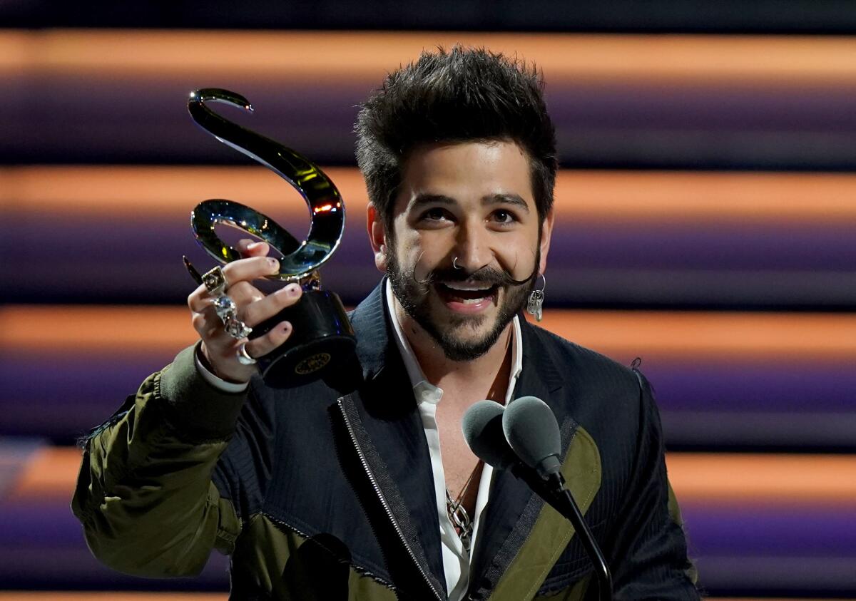 Camilo se llevó cinco galardones en Premio Lo Nuestro