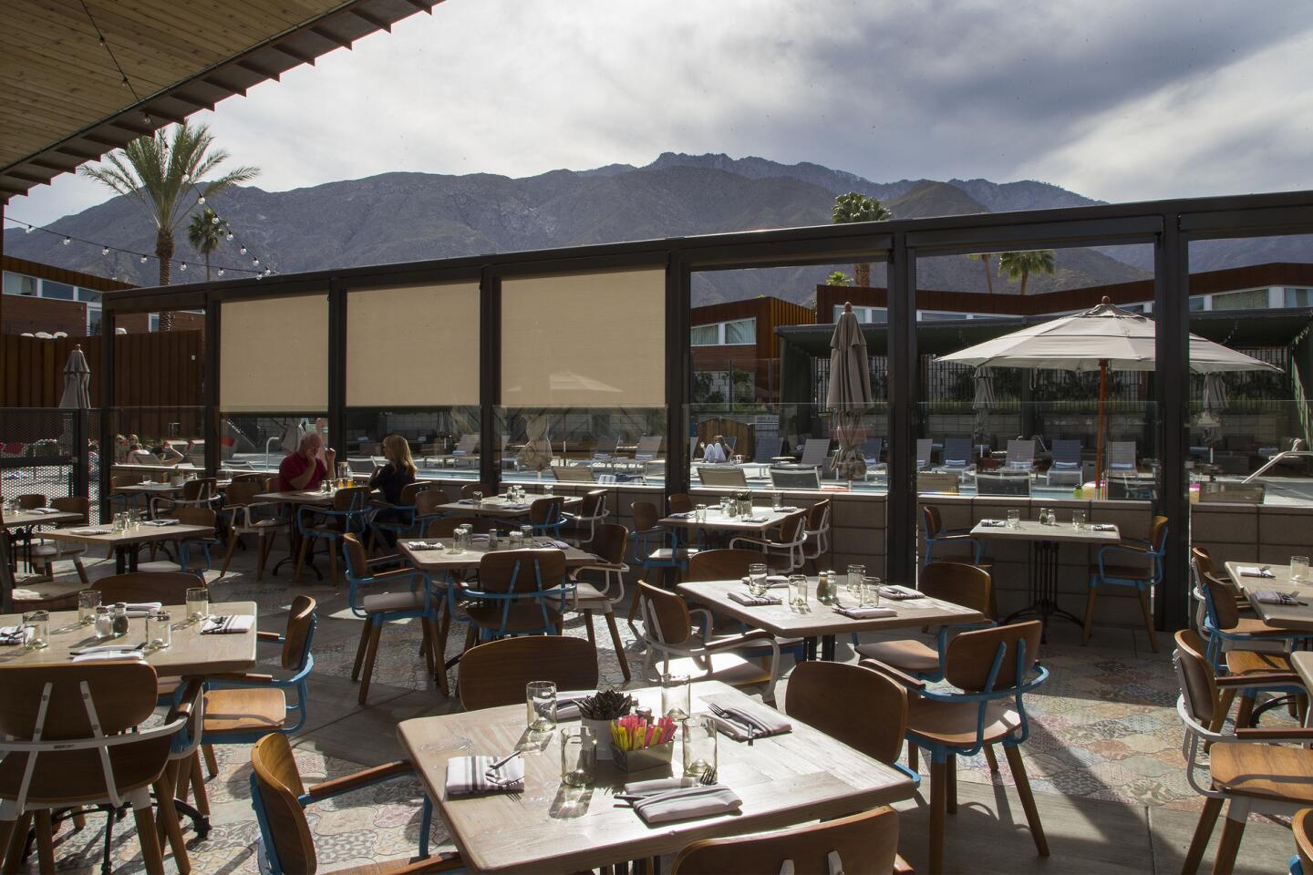 How hipster is this new Palm Springs hotel? You check in at the bar ...