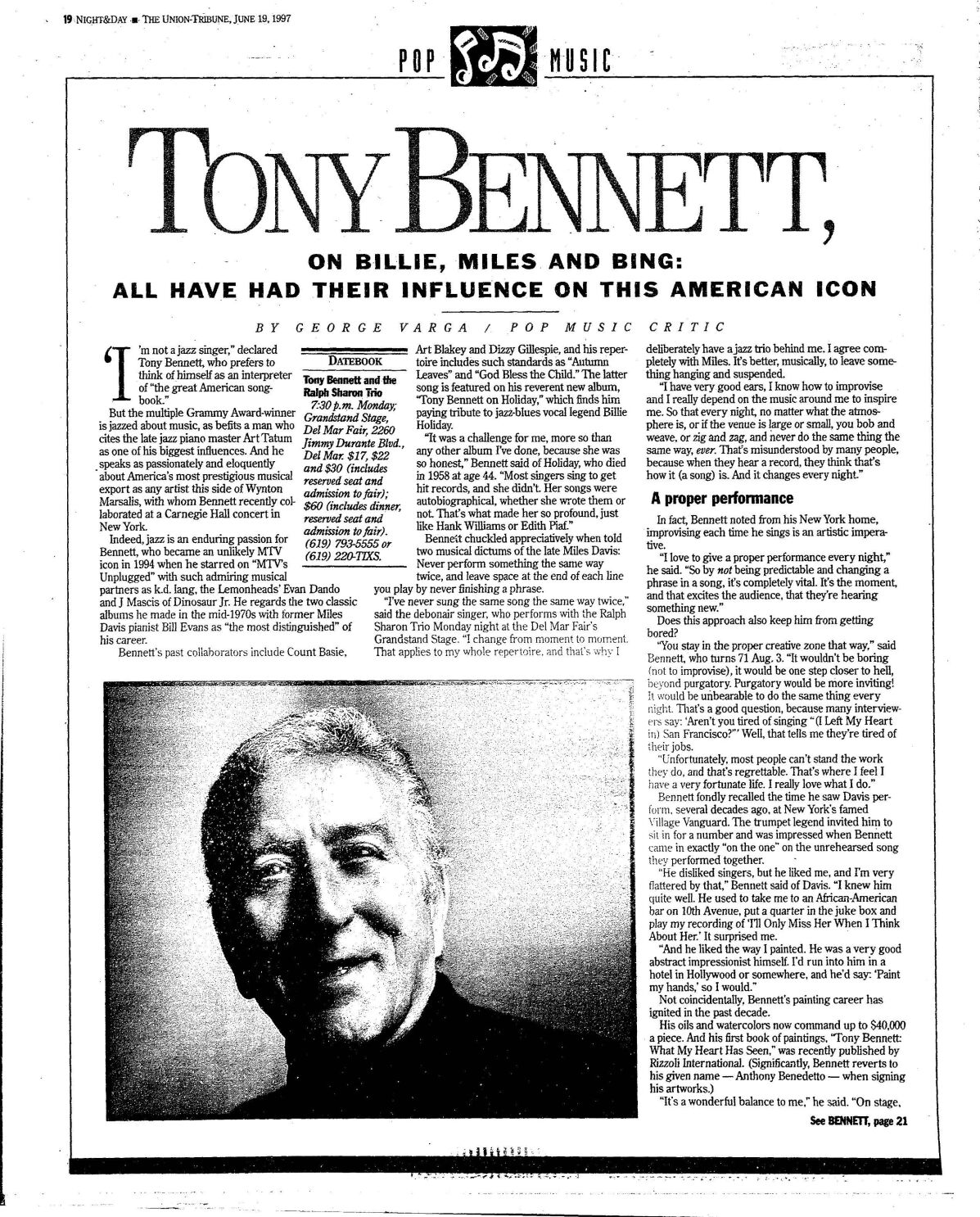 III. Rise to Fame: Tony Bennett's Breakthrough