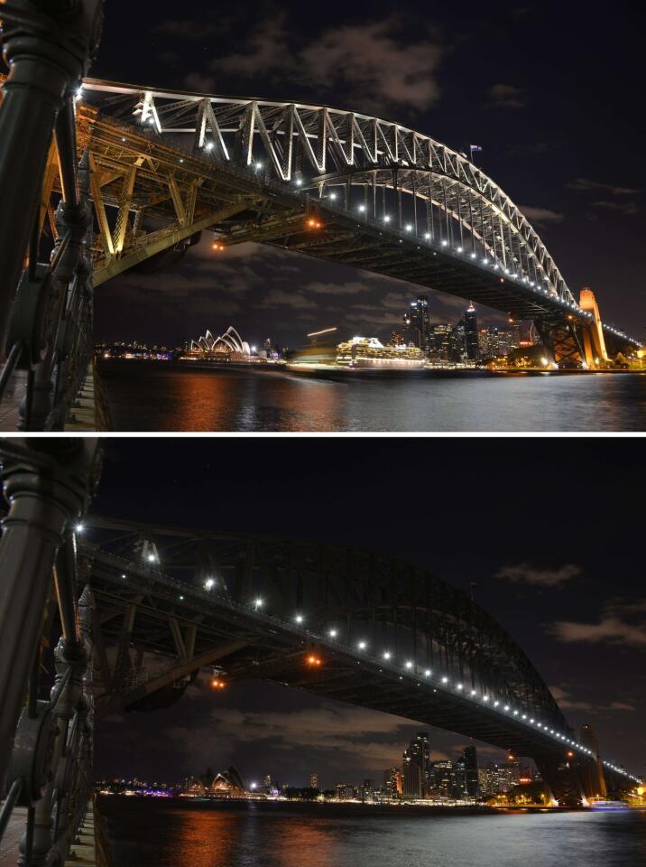 Earth Hour in Australia