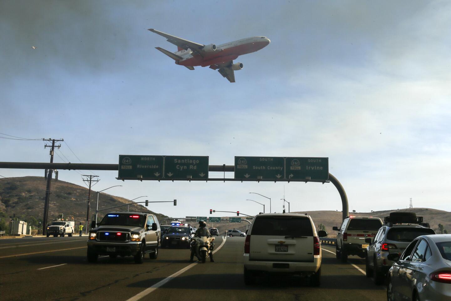 Canyon fire No. 2 in Anaheim Hills