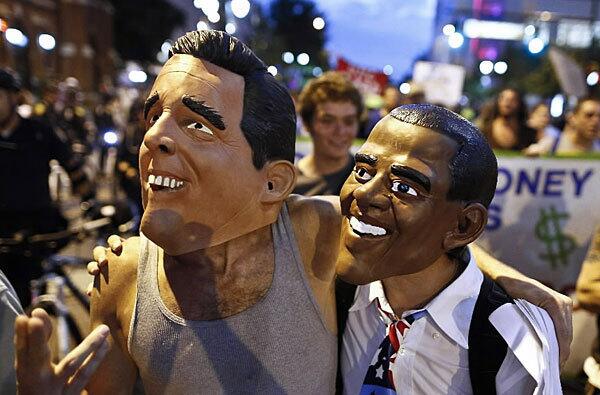 Yes, it's an election year so President Obama and Republican candidate Mitt Romney costumes will duke it out for most popular.