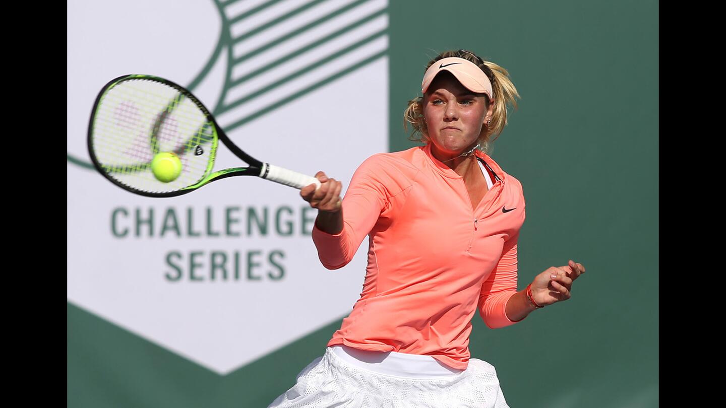 Oracle challenger series tennis on saturday