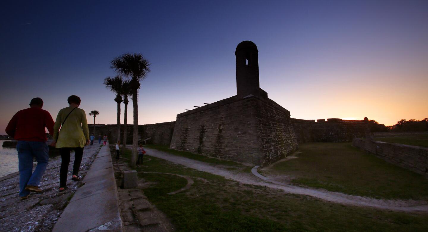 Castillo de San Marcos National Monument in St. Augustine