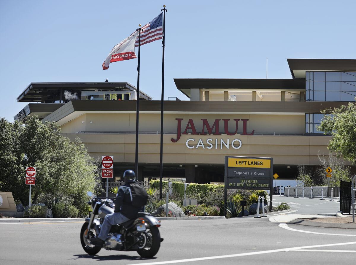 The Jamul Casino on the Jamul Indian Reservation