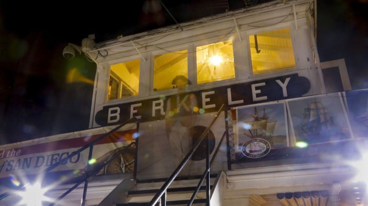 Berkeley Steam Ferry Boat hosts many a ghost on board.