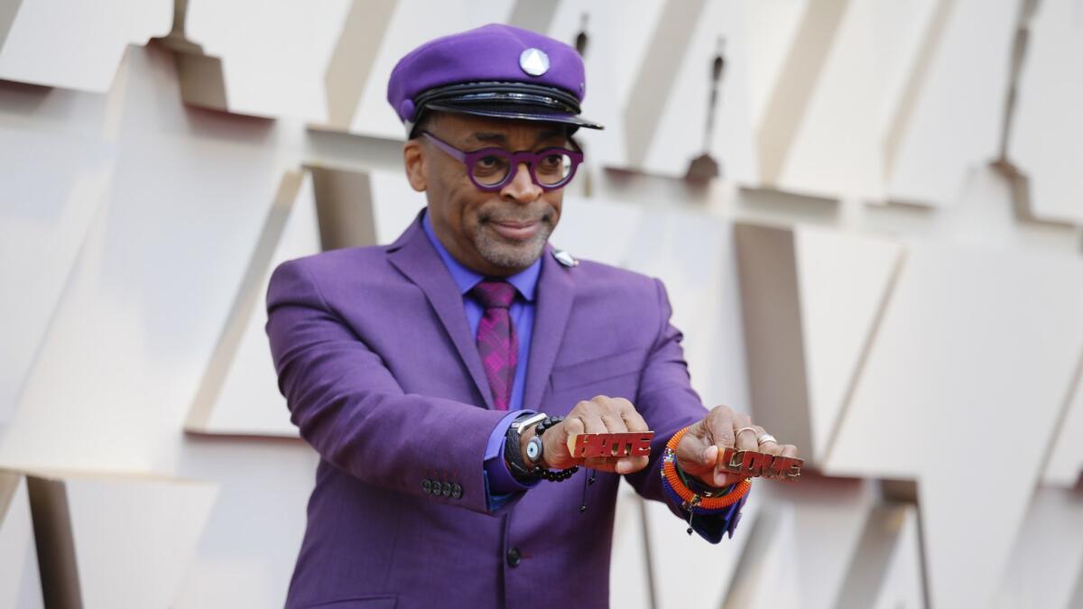 Spike Lee during the arrivals at the 91st Academy Awards on Sunday, February 24, 2019 at the Dolby Theatre at Hollywood & Highland Center in Hollywood, CA.