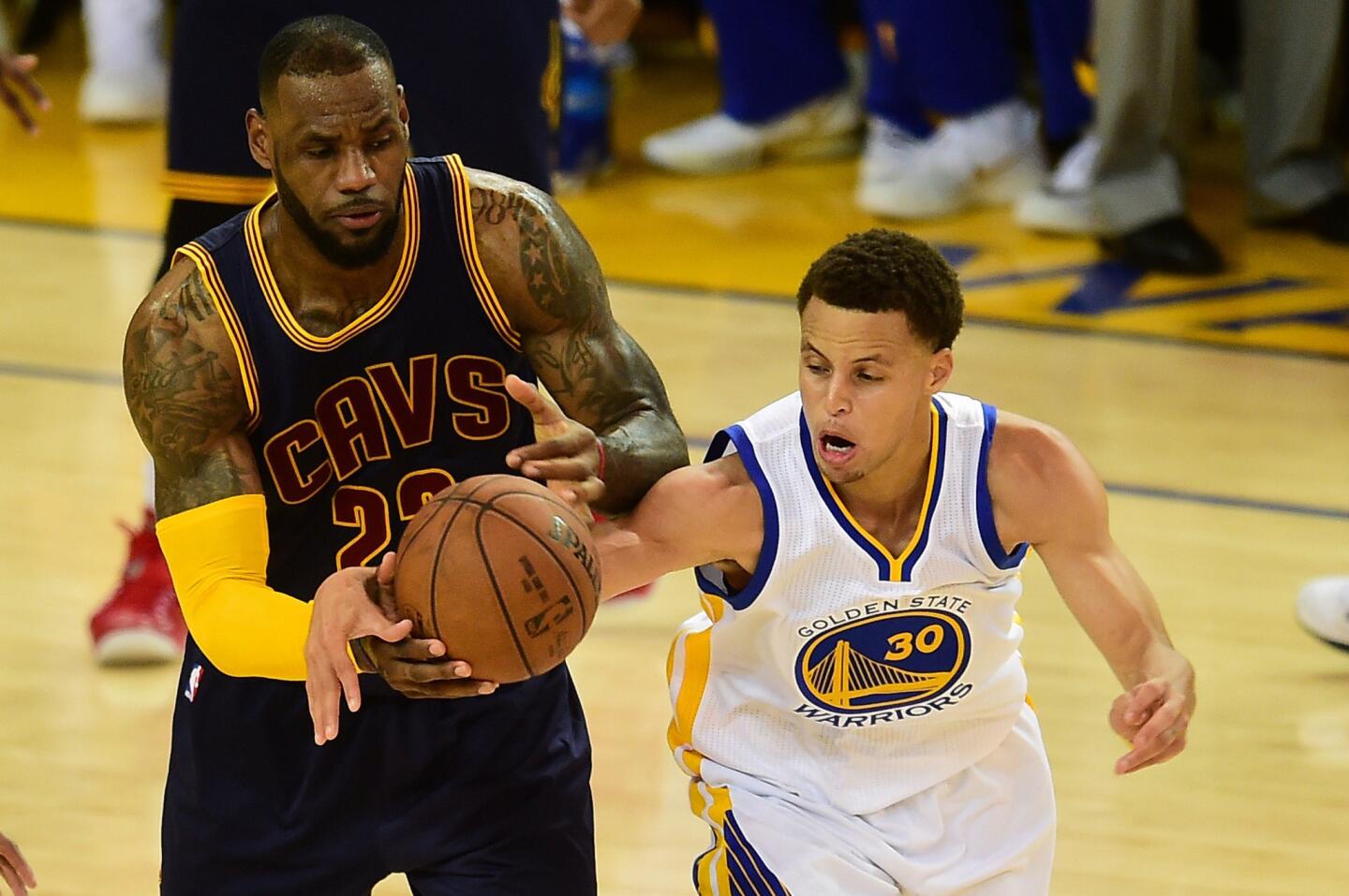 LeBron James, Stephen Curry