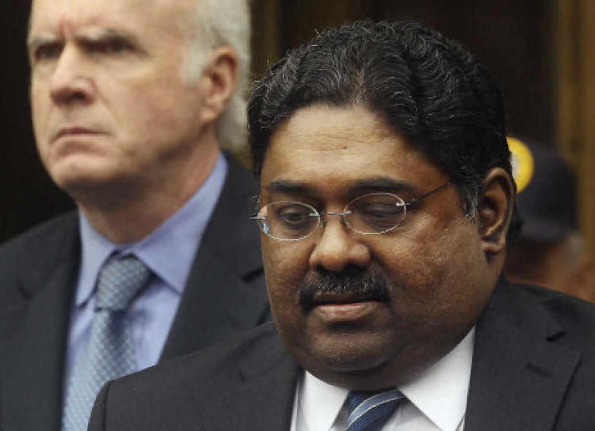 Raj Rajaratnam asked the Supreme Court to overturn his conviction and 11-year prison sentence for insider trading. The court rejected his appeal.