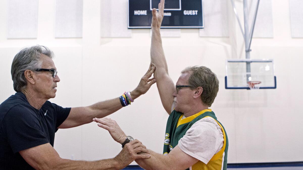 You can be like Chris Erskine, right, and get a shooting lesson from Bob Thate.