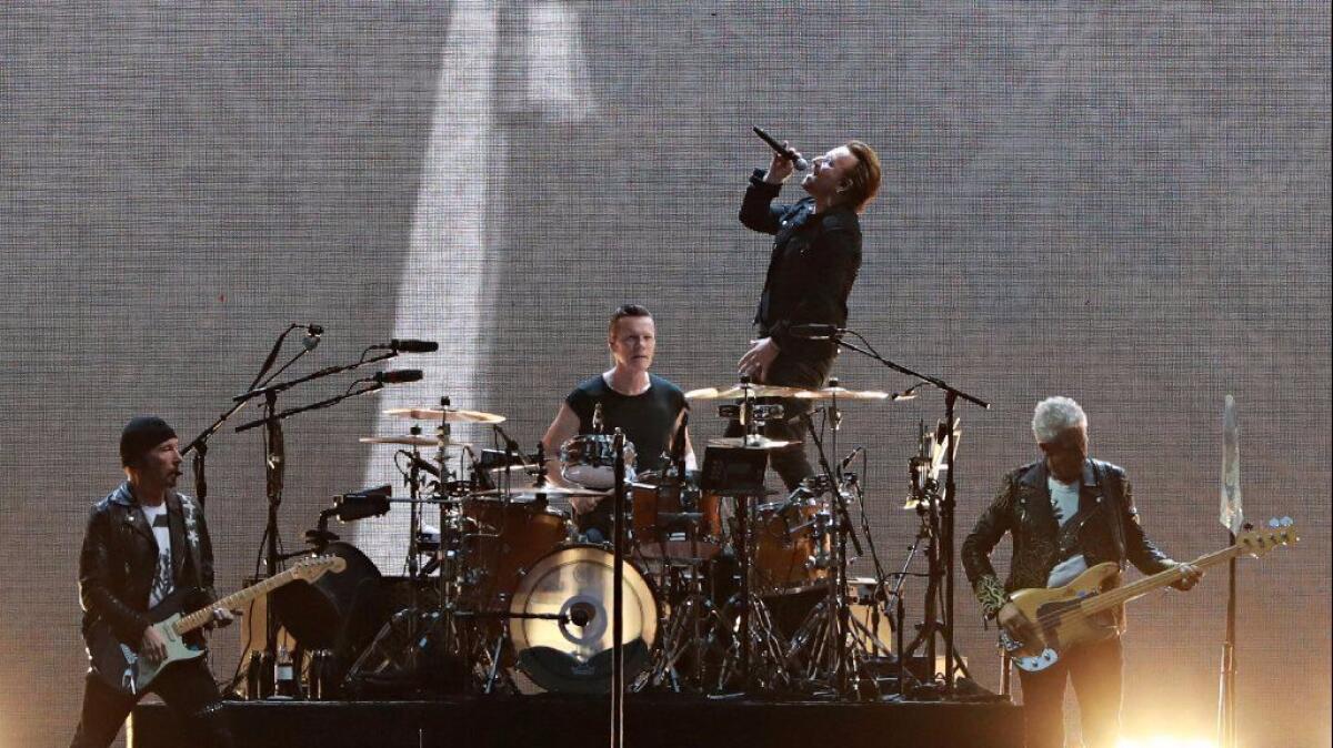U2 set to make history at this year's Grammy Awards