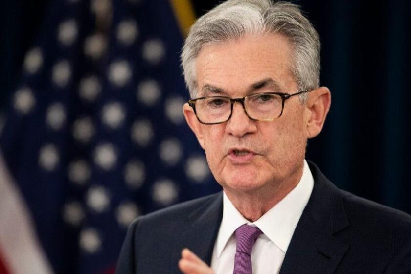 Federal Reserve Chairman Jerome Powell speaks during a news conference following a two-day Federal Open Market Committee meeting in Washington, Wednesday, June 19, 2019. (AP Photo/Manuel Balce Ceneta)