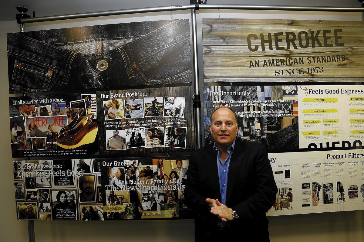 Cherokee is a global marketer of fashion and lifestyle brands for apparel, accessories, luggage, cosmetics and footwear. Chief Executive Henry Stupp, above, said the company has seen "solid growth" over the last year.