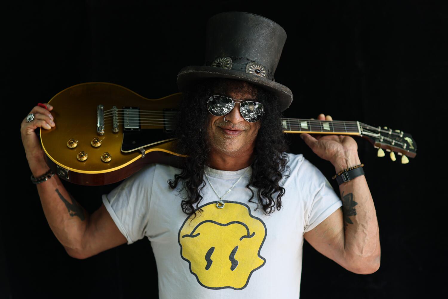 Slash is one of hard rock's guitar heroes. He's still got the blues