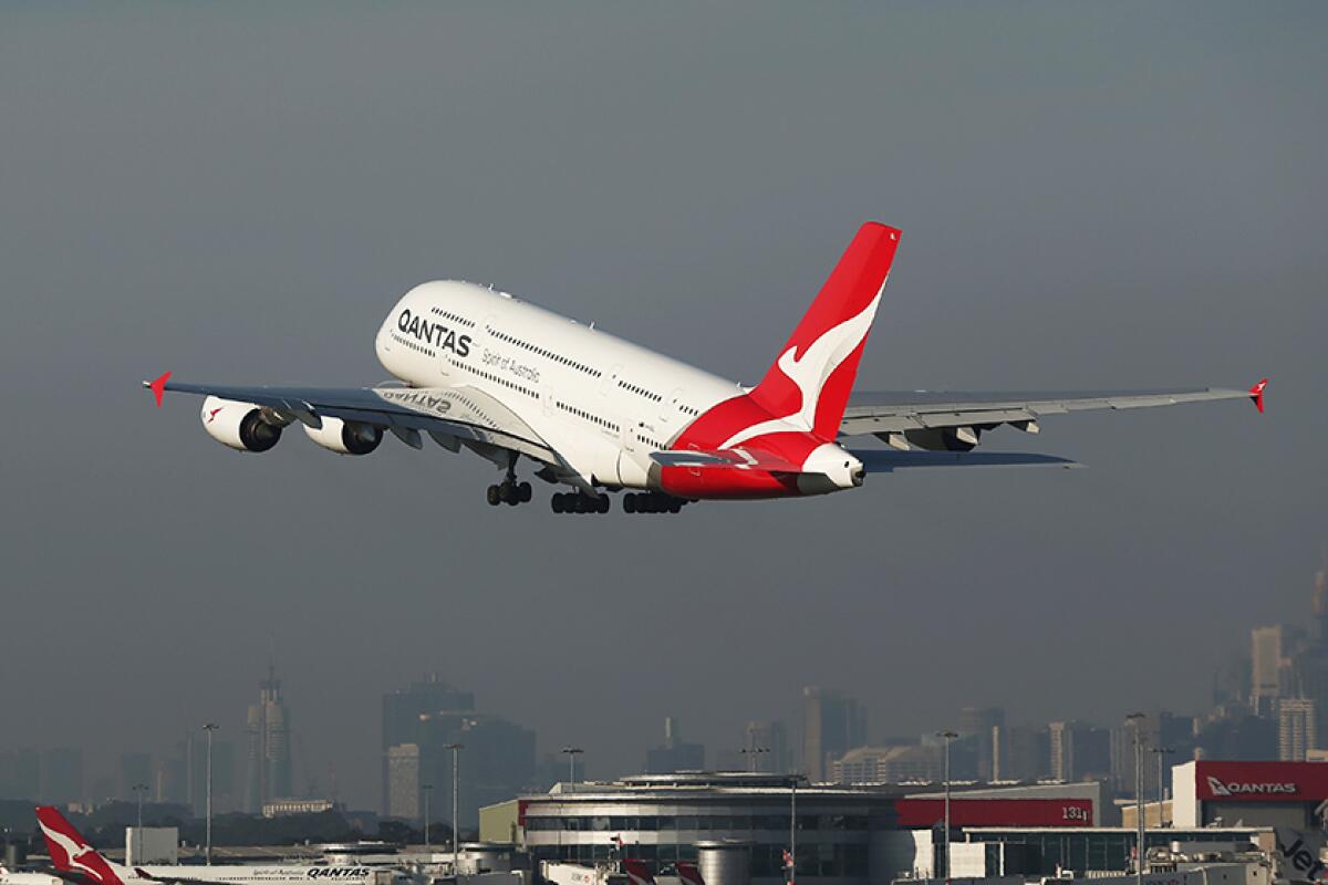 Qantas said it was altering its London to Perth, Australia, routes to avoid Iranian and Iraqi airspace until further notice.