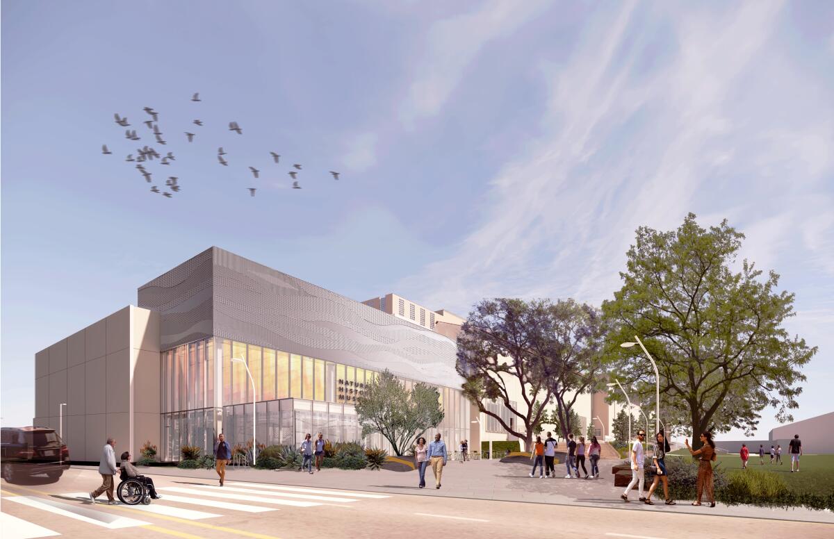 A rendering of the NHM Commons.
