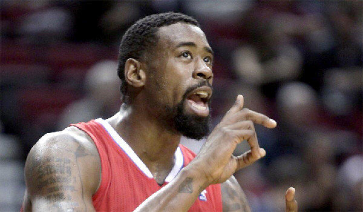 DeAndre Jordan averaged 8.8 points, 7.2 rebounds and 1.4 blocks per game last season for the Clippers. However, his paltry free-throw percentage (38.6) cost him playing time in the fourth quarter.