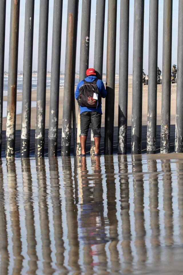 Migrantes en Tijuana