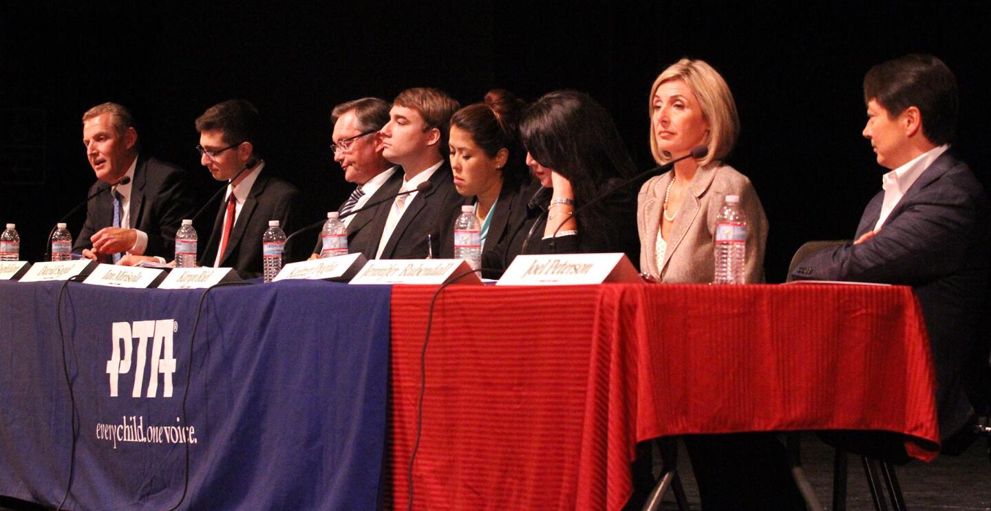 Photo Gallery: La Canada Unified School District candidates face off in a forum