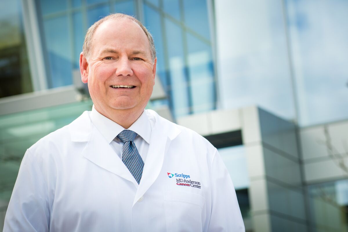 Dr. Thomas Buchholz, medical director of Scripps MD Anderson Cancer Center.