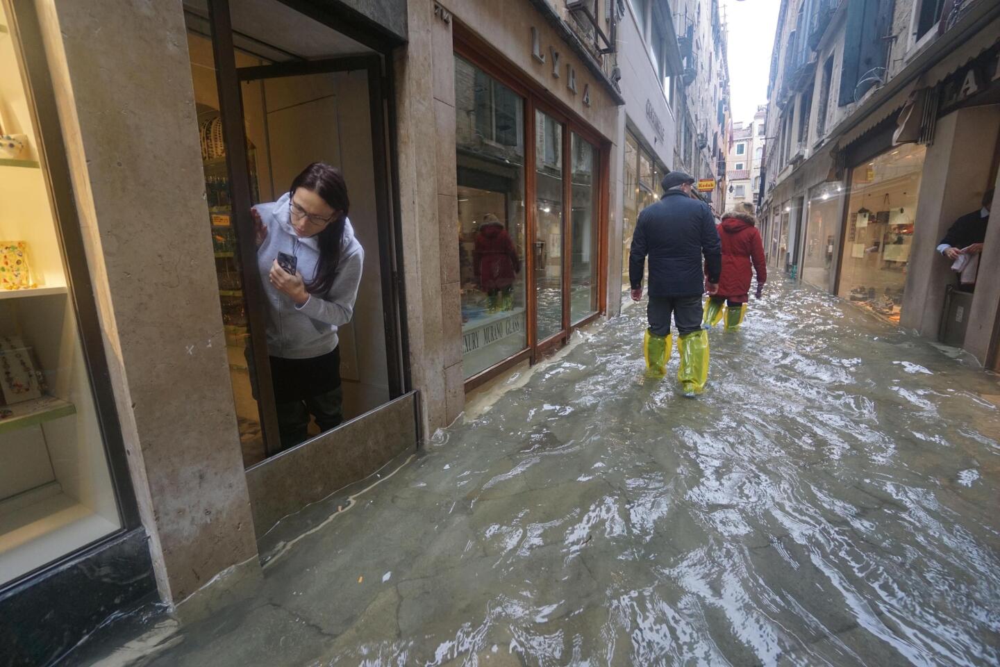 Flooding in Venice