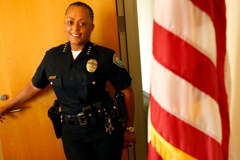 Over three decades, Jacqueline Seabrooks rose through the ranks to become chief of the Santa Monica Police Department.