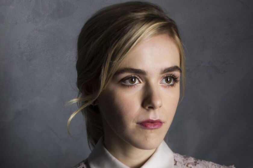 TORONTO, ON, CA--SATURDAY, SEPTEMBER 12, 2015-- Actress Kiernan Shipka, from the movie "February", photographed in the L.A. Times photo studio at the 40th Toronto International Film Festival, in Toronto, Ontario, Canada, on Saturday, September 12, 2015. (Jay L. Clendenin / Los Angeles Times)