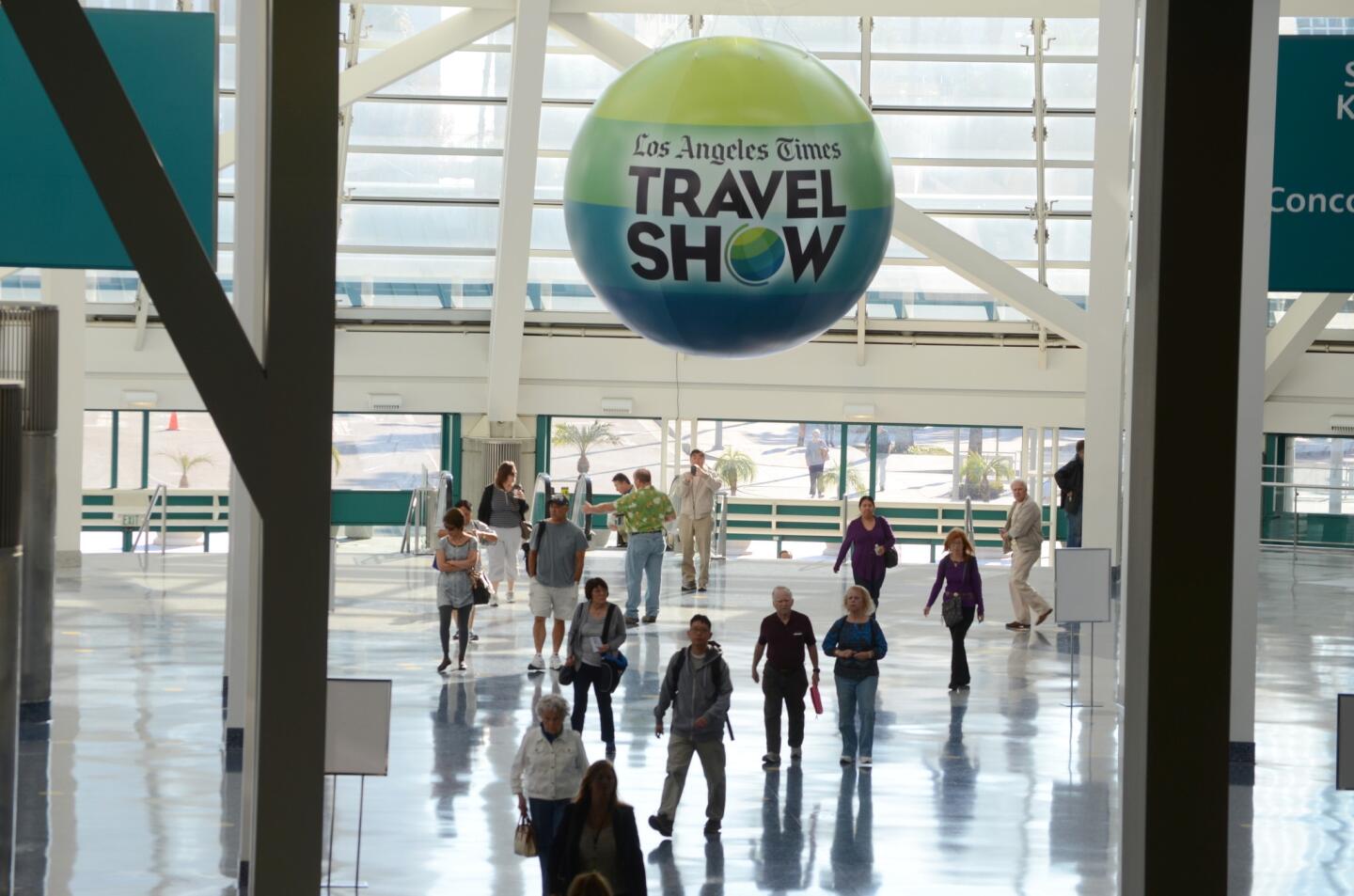 Doors open at the West Hall of the L.A. Convention Center and the L.A. Times Travel Show.