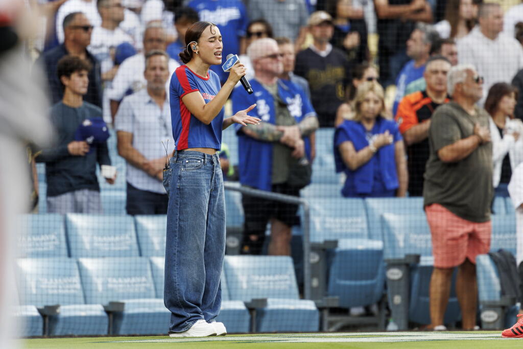 Nezza Creater Dodgers say Nezza is not banned from stadium for national anthem - Los ...