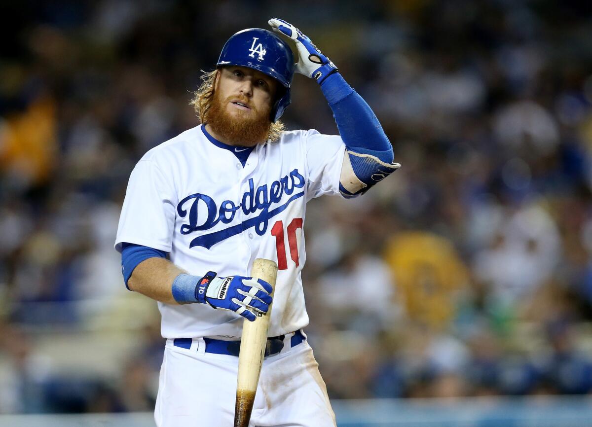 What do Dodgers do at third if Justin Turner's knee injury is serious? -  Los Angeles Times