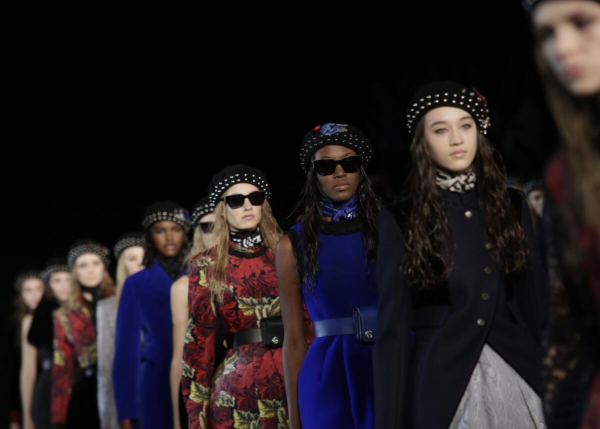 Marc Jacobs unveiled his fall-winter collection at New York Fashion Week.