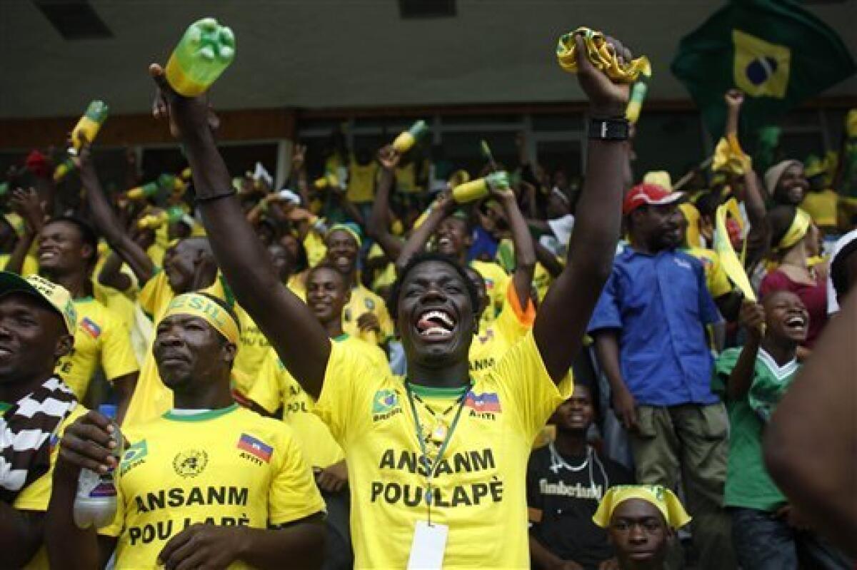 Haitians rival Brazilians in love for the Selecao - The San Diego  Union-Tribune
