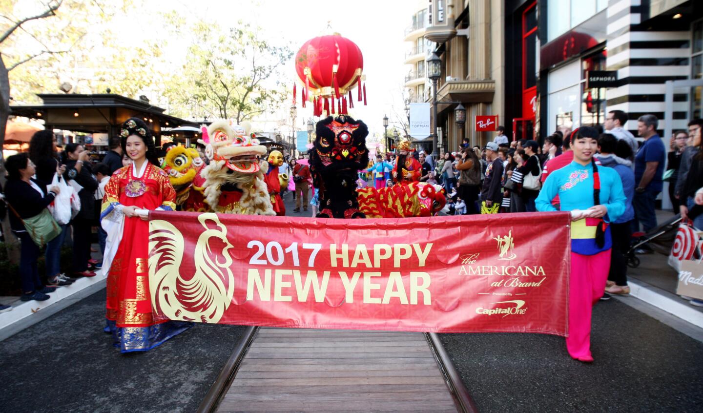 Photo Gallery: Lunar New Year celebration at the Americana at Brand