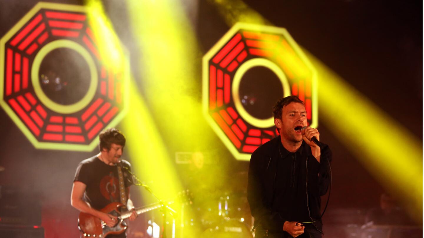 Blur Offers Memorable Night At Hollywood Bowl