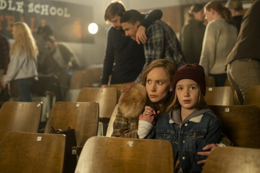 "FARGO" -- "The Tragedy of the Commons" -- Year 5, Episode 1 (Airs November 21) Pictured (L-R): Juno Temple as Dorothy "Dot" Lyon, Sienna King as Scotty Lyon. CR: Michelle Faye/FX