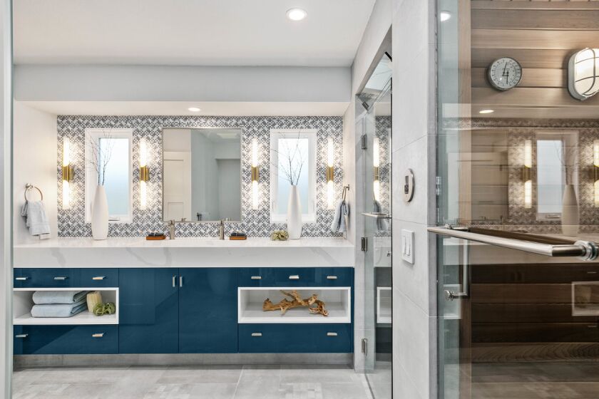 This Del Mar bathroom remodel was the winner of a Master Design Award.