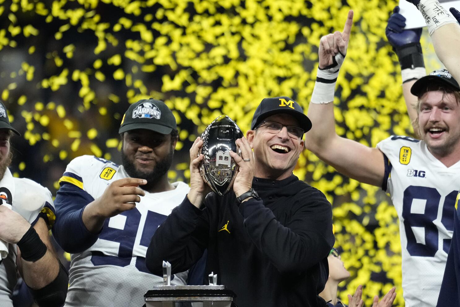 Michigan's Jim Harbaugh is AP coach of the year, Fickell 2nd - The San  Diego Union-Tribune