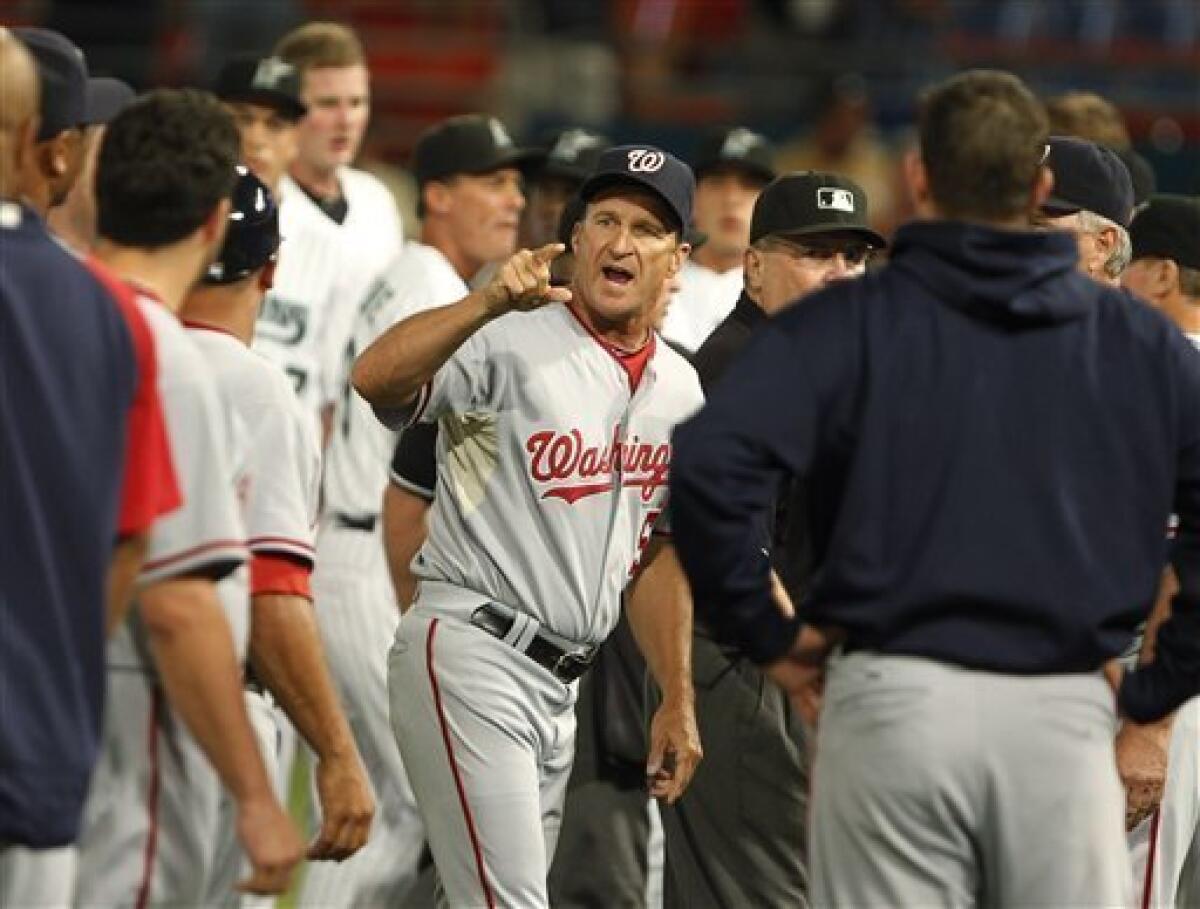 Morgan gets 8 games for Nats-Marlins brawl