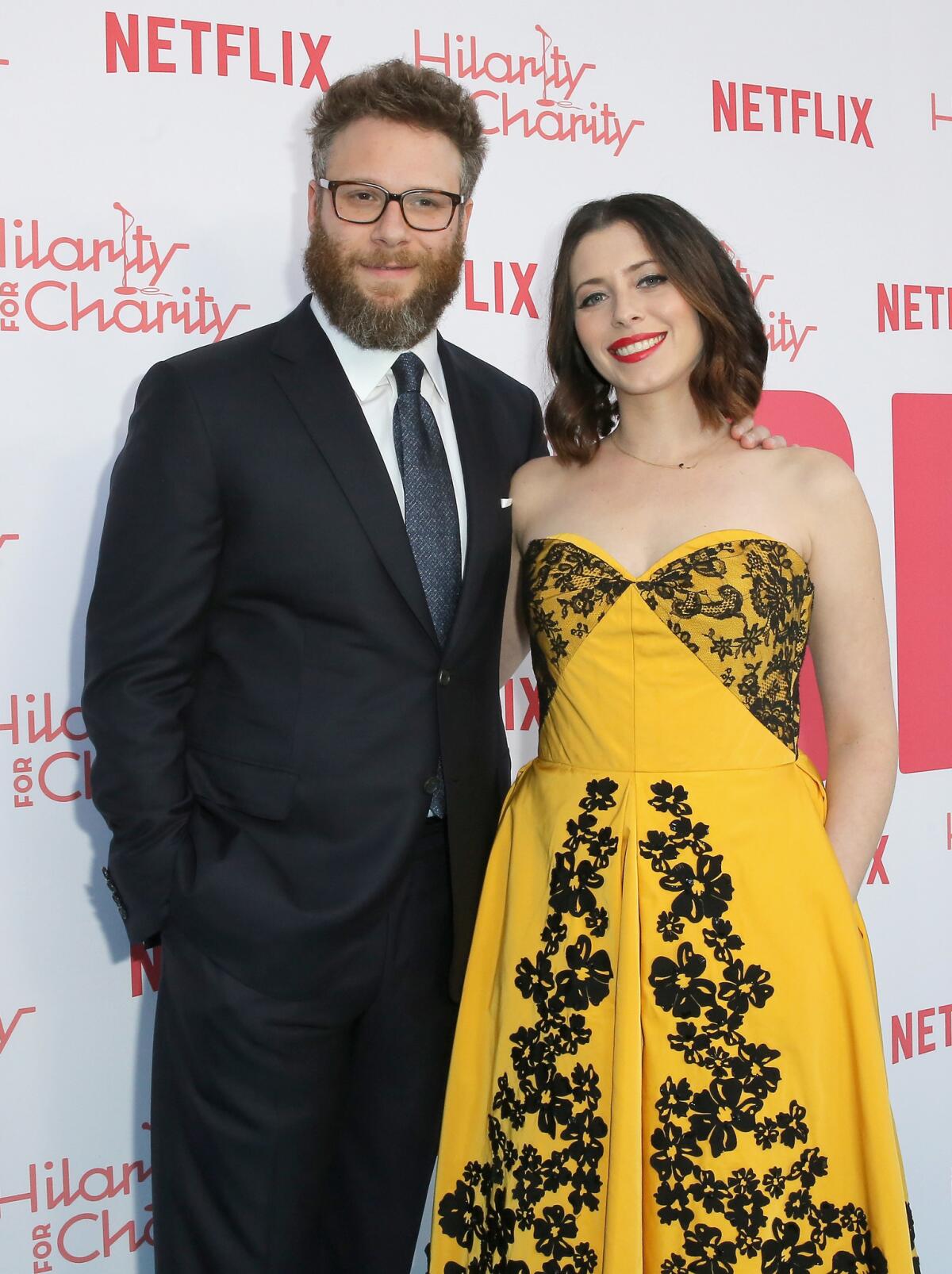 Seth Rogen and Lauren Miller Rogen