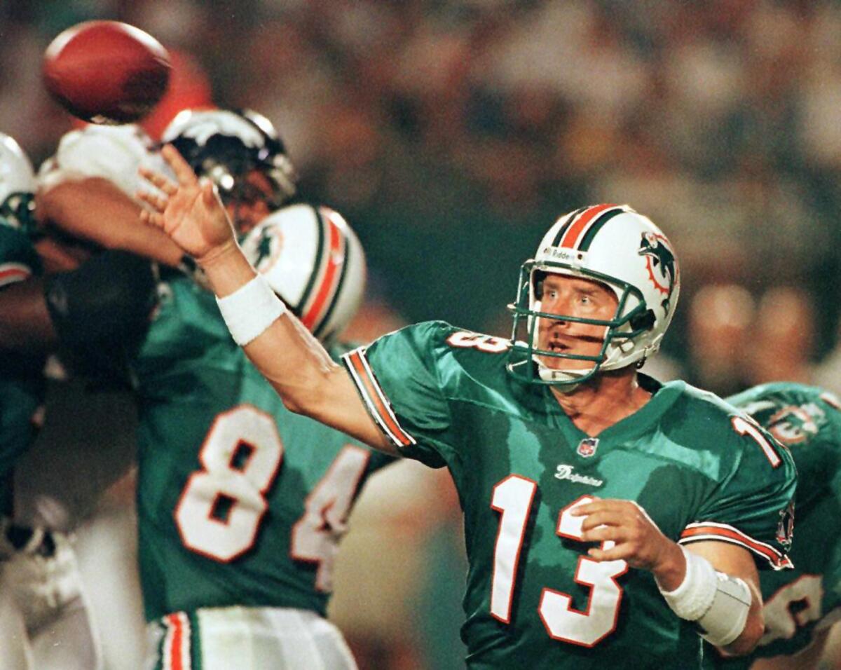 Report: Dan Marino to withdraw from NFL concussion lawsuit - Los