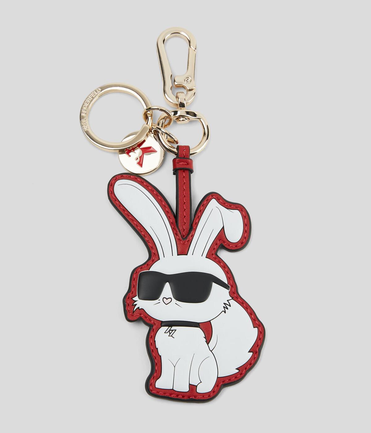 Rabbit shaped keychain