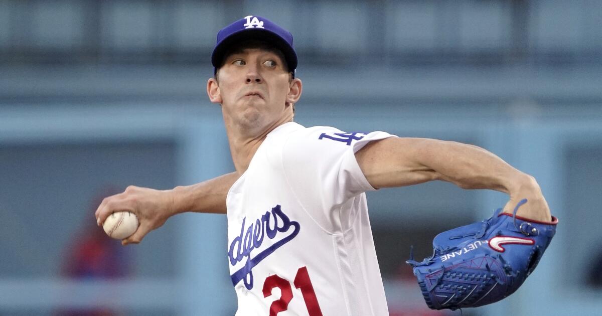 Walker Buehler Expected to Return in Regular Season