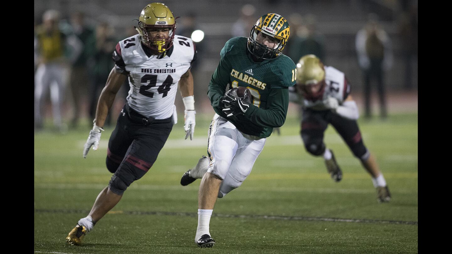 Photo Gallery: Edison vs. Oak Christian in CIF Southern Section Division 2 quarterfinals playoff game