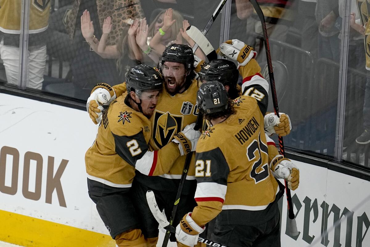 Las Vegas Golden Knights win Game 5 rout to capture first Stanley
