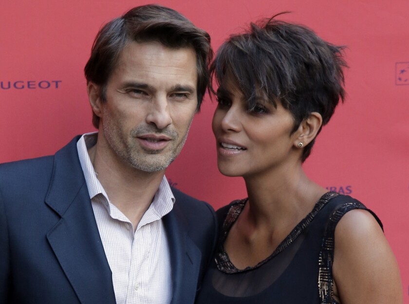 Halle Berry and Olivier Martinez at a 2013 screening of "Things We Lost in the Fire." The couple has filed divorce petitions in Los Angeles.
