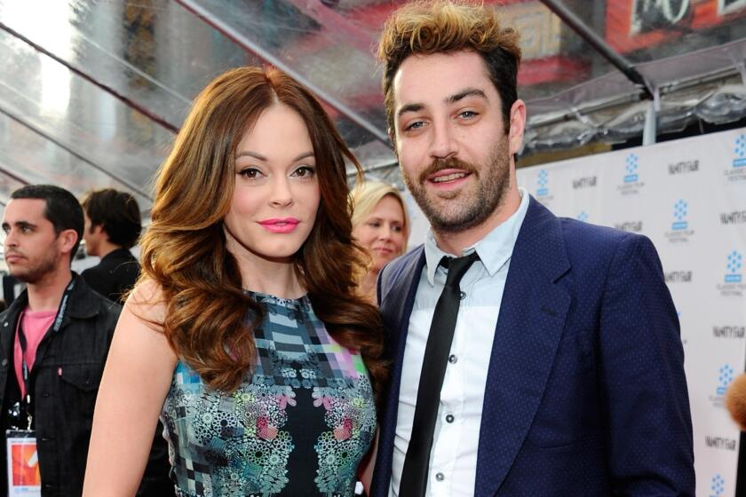 Rose McGowan of "Charmed" fame has married artist Davey Detail.